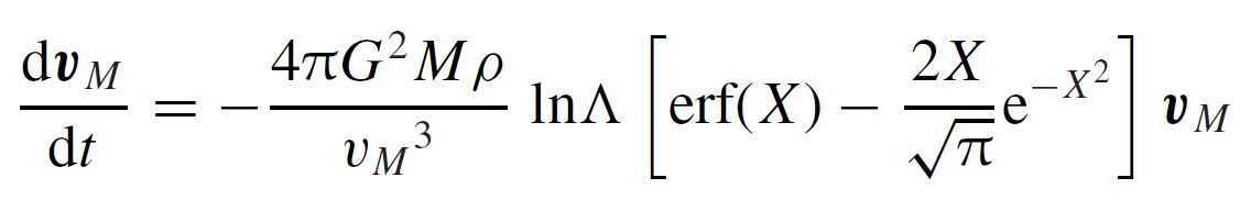 Chandrasekhar's dynamical friction formula